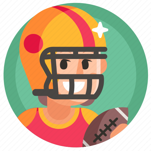 American football, avatar, girl, rugby, sport, woman icon - Download on Iconfinder