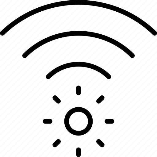 Connection, day, shine, sun, wave, wifi icon - Download on Iconfinder