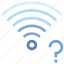 connection, help, hotspot, question mark, signal, wifi, wireless 