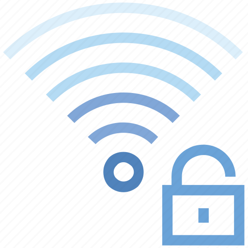 Connection, hotspot, secure, signal, unlock, wifi, wireless icon - Download on Iconfinder