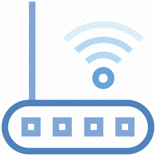 Connection, internet, modem, router, signal, wifi icon - Download on Iconfinder