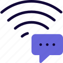 wireless, chat, messgae