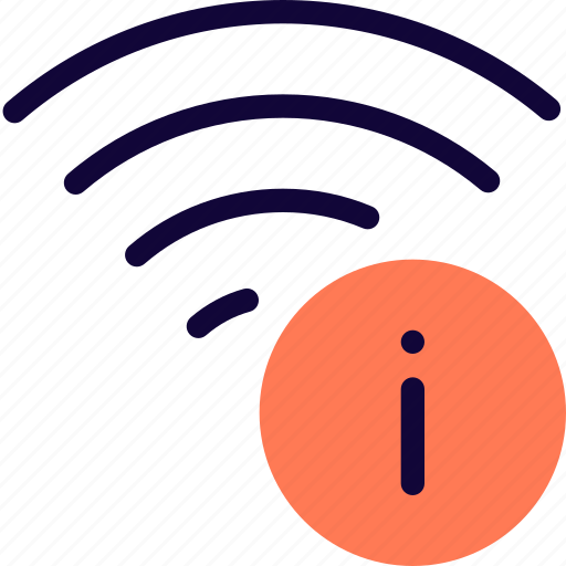 Wireless, information, info icon - Download on Iconfinder