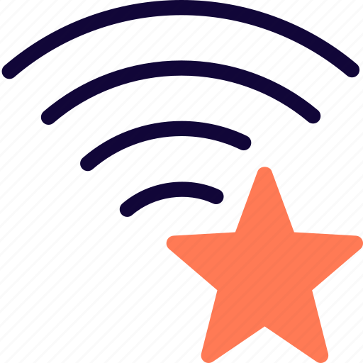 Wireless, star, signal icon - Download on Iconfinder