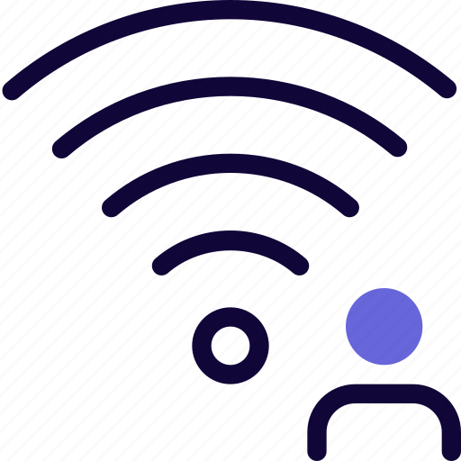 Wireless, user, wifi icon - Download on Iconfinder