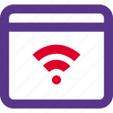 browser, wireless, connection