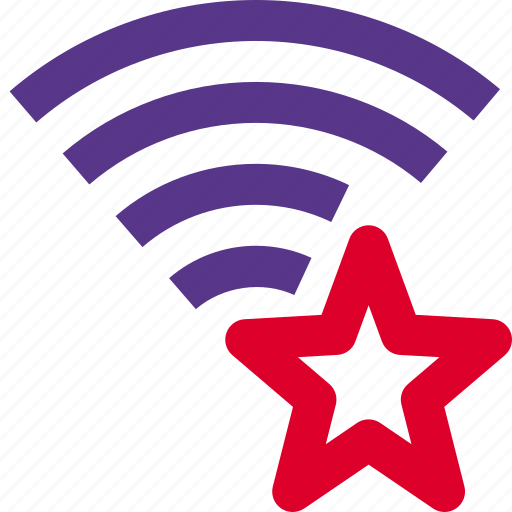 Wireless, star, wifi icon - Download on Iconfinder