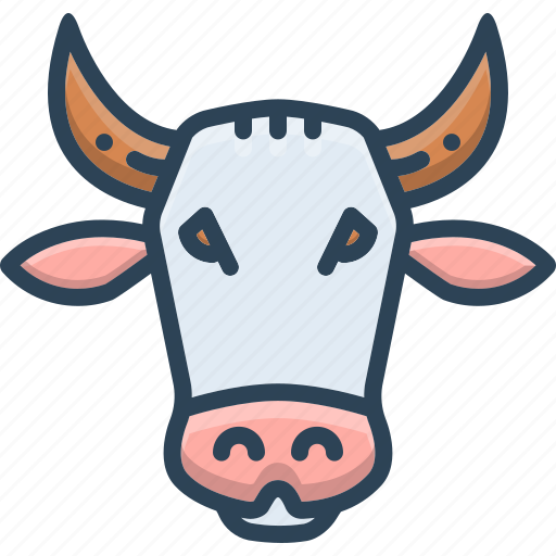 Animal, cow, face, farm, pet icon - Download on Iconfinder