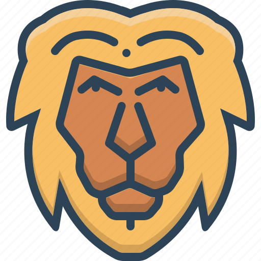 Animal, face, lion, zoo icon - Download on Iconfinder