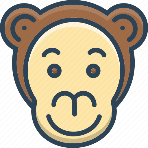 Animal, face, monkey, zoo icon - Download on Iconfinder
