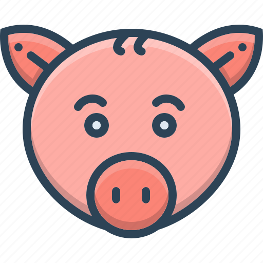 Animal, face, pet, pig, pork icon - Download on Iconfinder