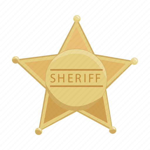 Badge, favorite, sheriff, star icon - Download on Iconfinder