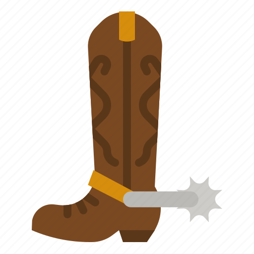 Boot, cowboy, western, footwear, shoe icon - Download on Iconfinder