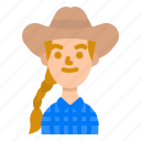 cowgirl, western, sheriff, woman, bandit 