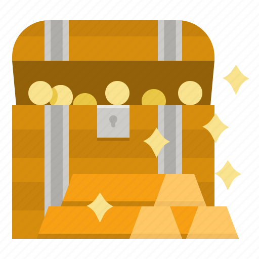 Gold, bar, ingot, bank, asset icon - Download on Iconfinder