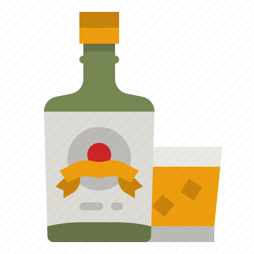 Whiskey, brandy, alcoholic, drink, beverage icon - Download on Iconfinder