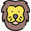 lion, mammal, animal, wildlife, kingdom, zoo 