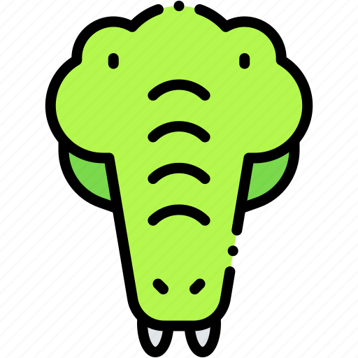 Crocodile, mammal, animal, wildlife, kingdom, zoo icon - Download on Iconfinder