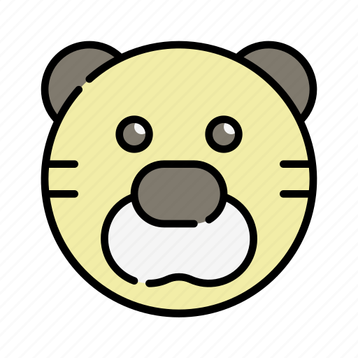 Tiger, wild, jungle, zoo, wildlife, animal, cat icon - Download on Iconfinder