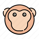 gorilla, zodiac, orangutan, primate, chimpanzee, ape, monkey