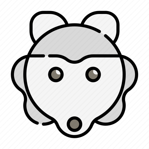 Mammal, wildlife, wolf, avatar, canine, dog, predator icon - Download on Iconfinder