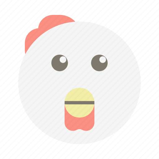 Bird, barbecue, avatar, rooster, chicken, hen, poultry icon - Download on Iconfinder