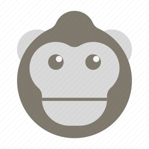 Monkey, ape, mammal, avatar, primate, wildlife, gorilla icon - Download on Iconfinder