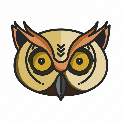 Animalpack, forest, night, nocturnal, ovo, owl, woods icon - Download on Iconfinder
