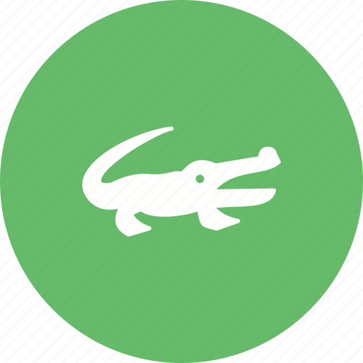 Alligator, animal, character, comic, crocodile, green, predator icon - Download on Iconfinder