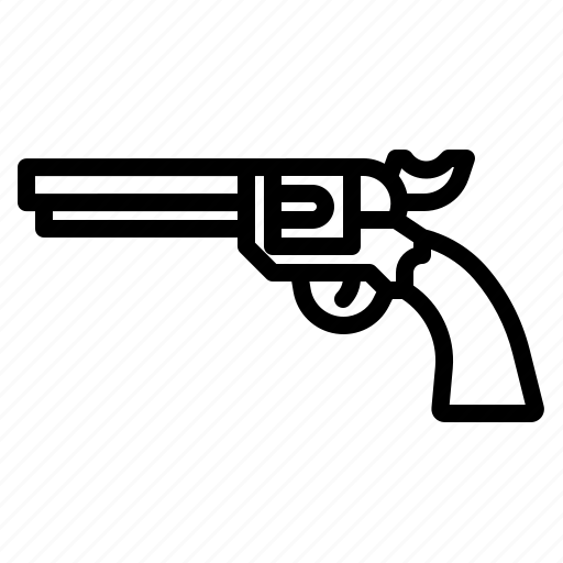 Gun, pistol, criminal, murder, weapon icon - Download on Iconfinder