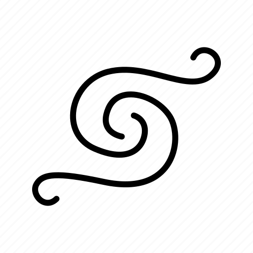 Wind, hurricane, swirl, blow, weather icon - Download on Iconfinder