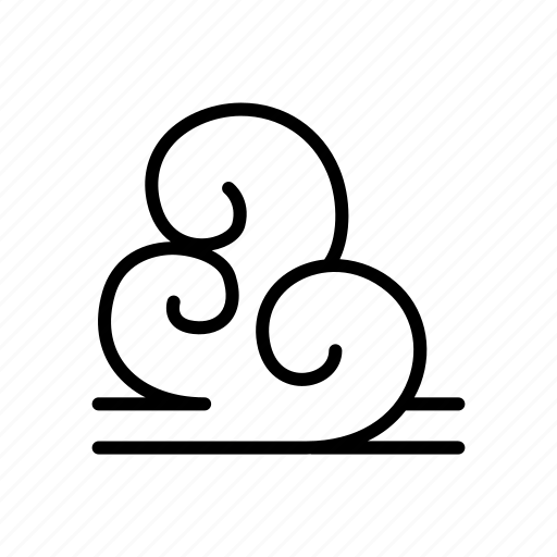 Cloud, forecast, wind, tale, blow icon - Download on Iconfinder