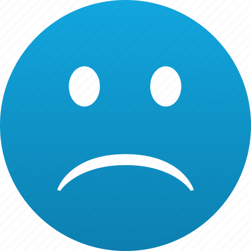Smile, negative, sad, emotion, sadly, shocked, unlucky icon - Download on Iconfinder