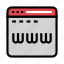 browser, internet, online, webpage, window 