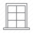 window, interior, indoor, glass, architecture, furniture