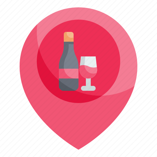 Location, winery, wine, pointer, placeholder icon - Download on Iconfinder
