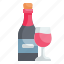 wine, bottle, celebration, party, alcohol 
