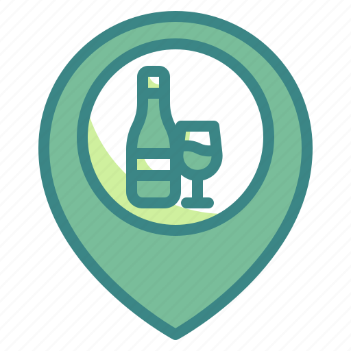 Location, winery, wine, pointer, placeholder icon - Download on Iconfinder