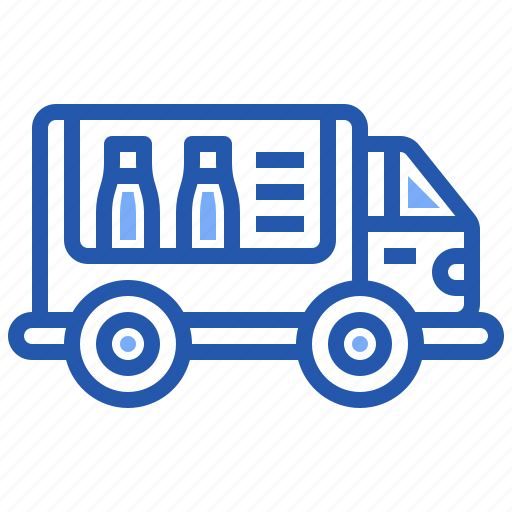 Shipping, order, truck, wine, transport icon - Download on Iconfinder