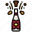 cork, celebration, party, bottle, drink 