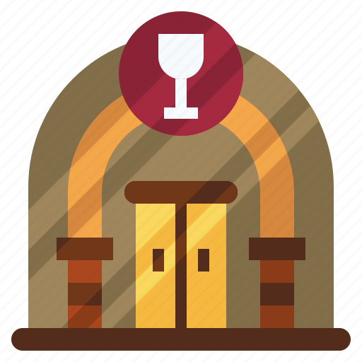 Cellar, alcohol, toast, wine, food icon - Download on Iconfinder