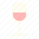 wineglass, alcoholic, restaurant, wine, rose wine, beverage, drink