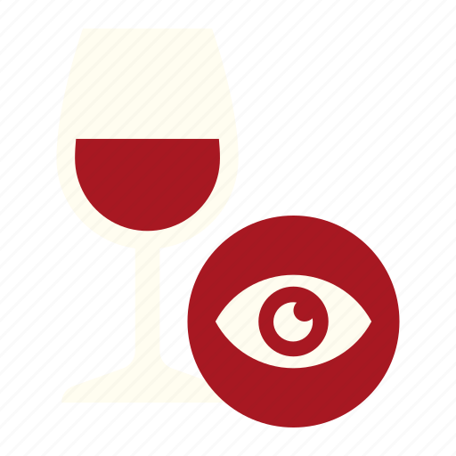 Eye, sommelier, look, wineglass, wine, professional, tasting icon - Download on Iconfinder