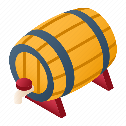 Wine, wooden, winery, barrel, storage, container, ferment icon - Download on Iconfinder