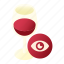 wine, eye, tasting, professional, sommelier, look, wineglass