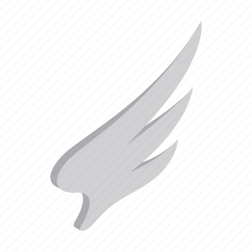 Design, element, isolated, isometric, logo, logotype, wing icon - Download on Iconfinder