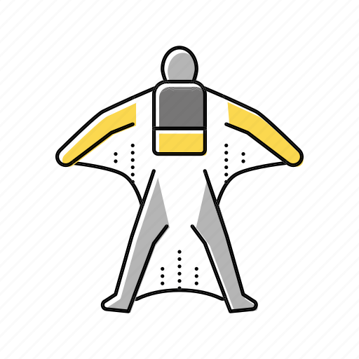 Wingsuit, flying, extremal, sport, man, wingsuiting icon - Download on Iconfinder