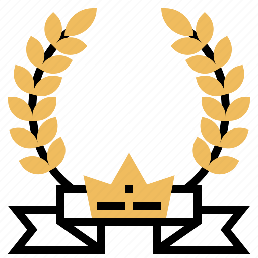 Award, certificate, decoration, laurel, wreath icon - Download on Iconfinder