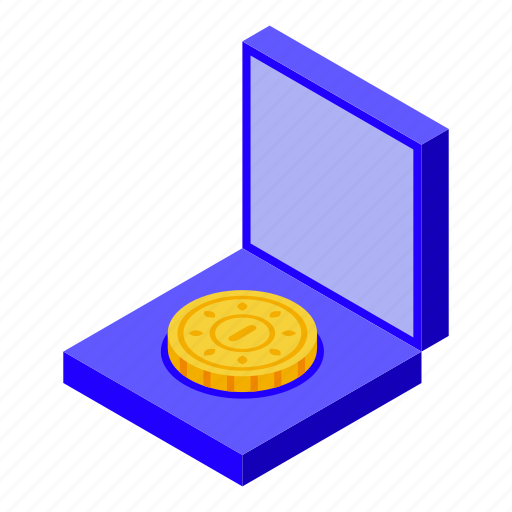 Award, badge, isometric icon - Download on Iconfinder