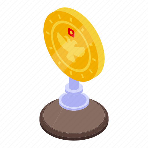 Winner, award, isometric icon - Download on Iconfinder